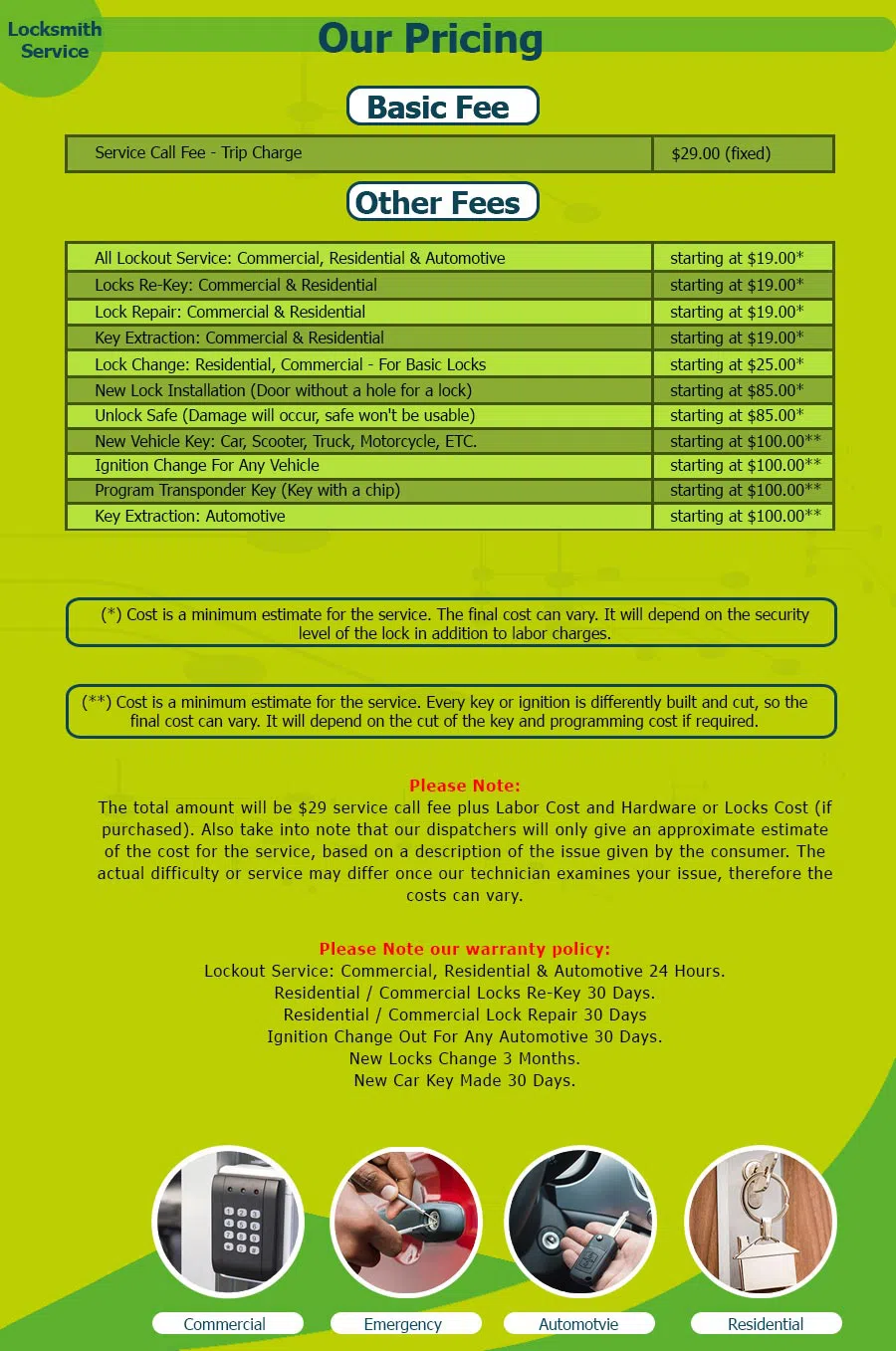 Father Son Locksmith Store Ontario, CA 909-203-7398